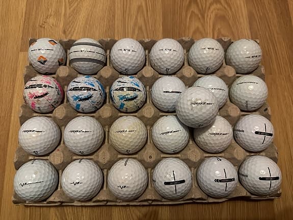 Golfbollar 25st Tp5 speed soft taylormade