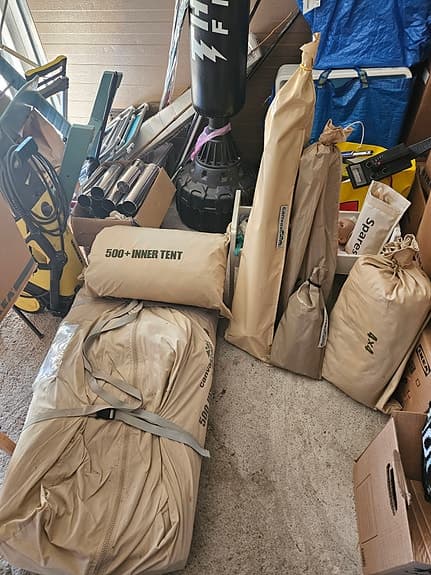 Canvascamp 500 Ultimate Pro Tech tält beige