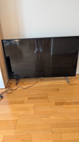 Samsung TV 55 tum svart