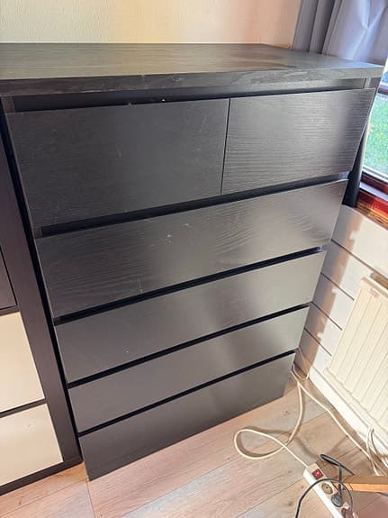 MALM byrå 3st.