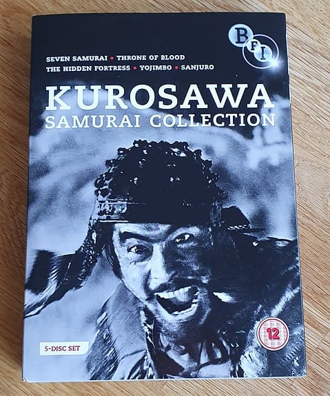 Kurosawa Samurai Collection (5 dvd-filmer)