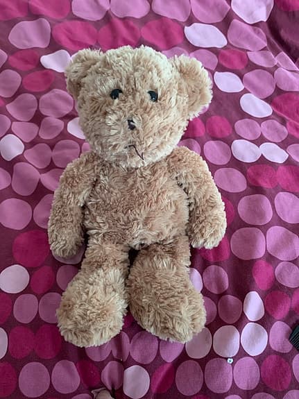 Teddykompaniet mjuk nallebjörn brun ca ~35cm