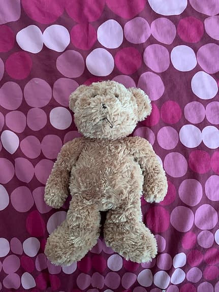Teddykompaniet mjuk nallebjörn brun ca ~35cm