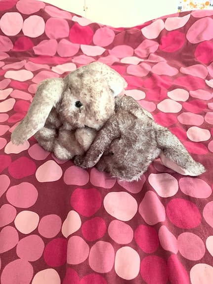 Molli Toys gosedjur kanin par