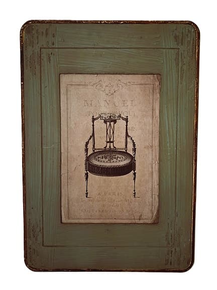 PB Home Vintage Tavlor – Shabby Chic / Lantlig stil 31 x 51 cm.