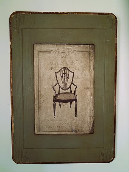 PB Home Vintage Tavlor – Shabby Chic / Lantlig stil 31 x 51 cm.