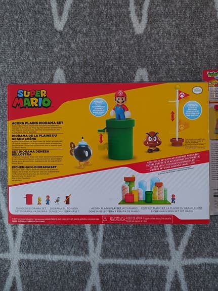 Super Mario leksaksset Action Playset + Balancing Game