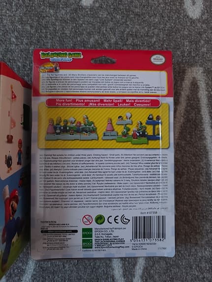Super Mario leksaksset Action Playset + Balancing Game