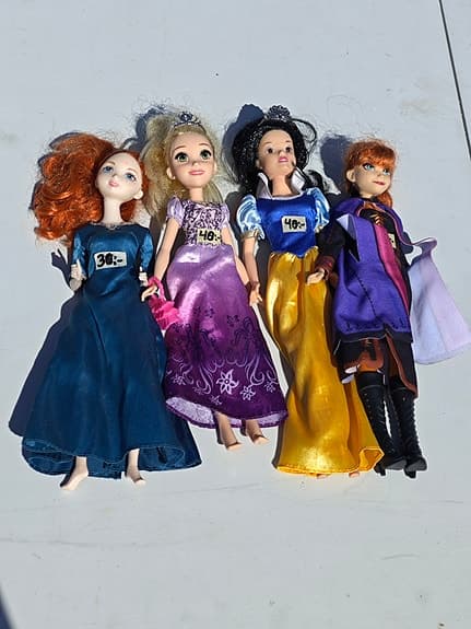 Disney Prinsess dockor paket