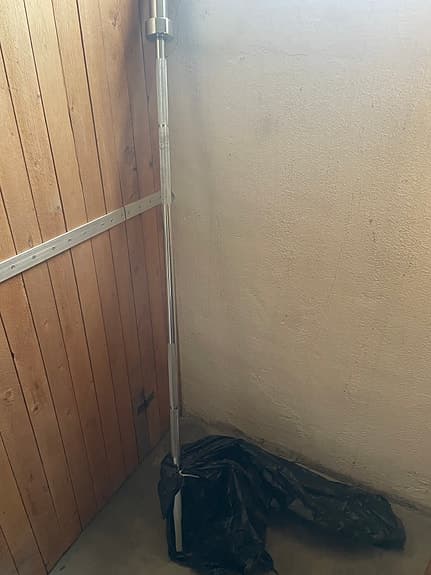 Skivstång HE fitness 180cm 16kg