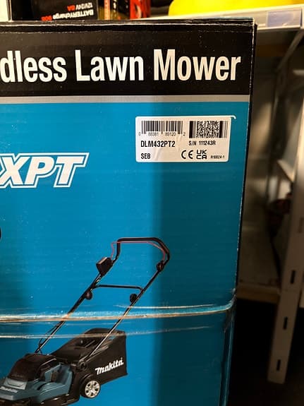Makita DLM432PT2 sladdlös gräsklippare 430 mm
