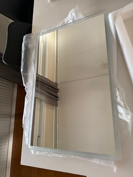 Bath Deluxe Como rektangulär LED-spegel 39x60 cm
