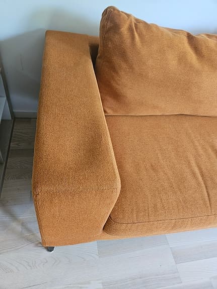3-sits soffa rost / orange
