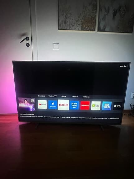 Philips 58" 4K Smart-TV med Ambilight (2021)"