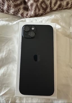 iPhone 15 128 GB svart