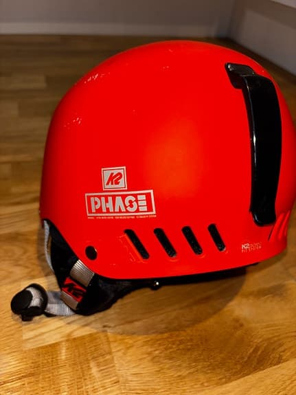 K2 Phase skid- och snowboardhjälm röd