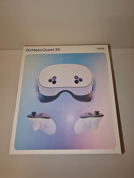 Meta Quest 3S 128 GB VR-headset med handkontroller