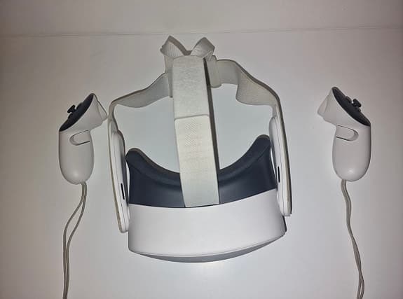 Meta Quest 3S 128 GB VR-headset med handkontroller
