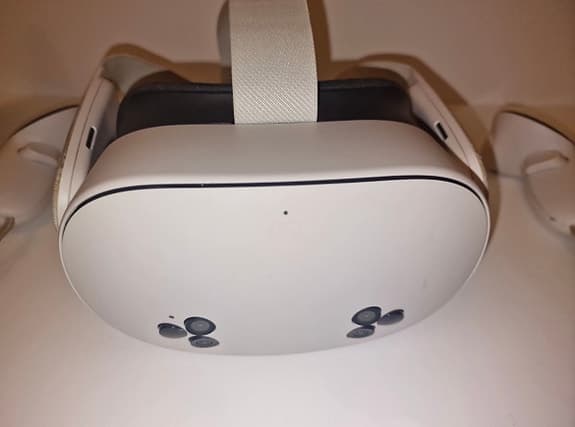 Meta Quest 3S 128 GB VR-headset med handkontroller