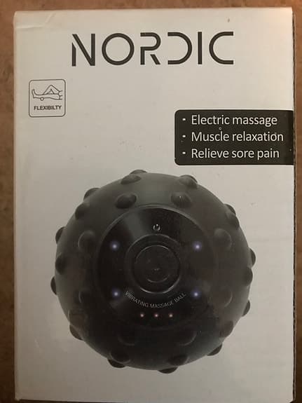 OANVÄND elektrisk massageboll från Nordic
