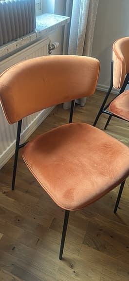Calligaris fifties sammetsstolar 6st