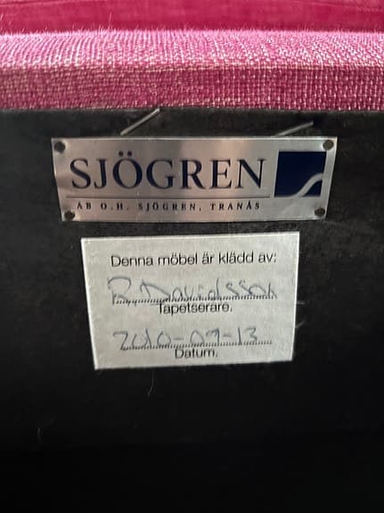 Äkta Howard-schäslonger, par från O.H. Sjögren (Tranås)