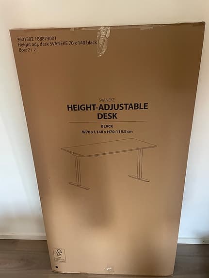 Svaneke höj- och sänkbart bord