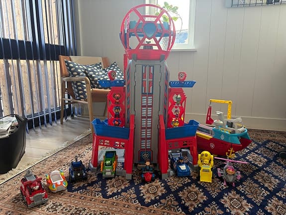 Paw Patrol torn med tillbehör
