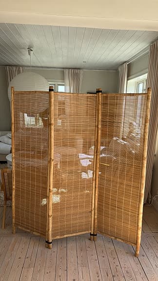 IKEA rumsavdelare bambu