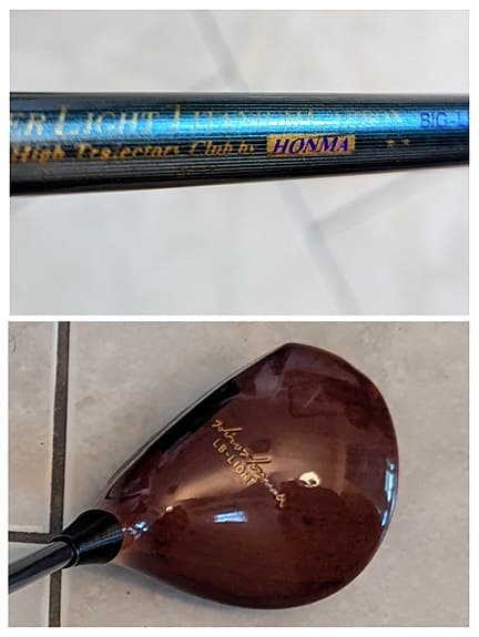 Diverse driver och fairwaywoodar b la Honma Big LB, Three Metals, Integra II