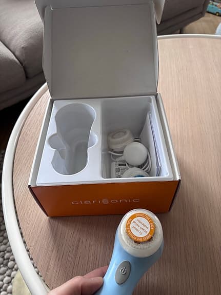 Clarisonic ansiktsrengöringsborste blå