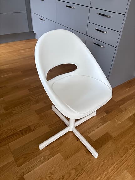 Skrivbord & stol IKEA, barn, höj/sänkbart bord och stol