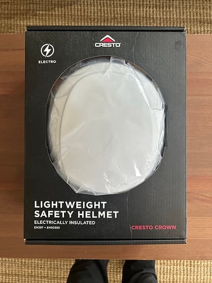 Cresto Crown skyddshjälm vit stl 53–63 cm