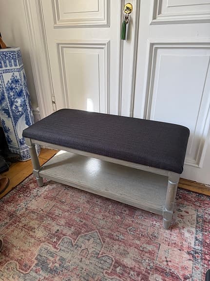 HALLBÄNK SITTBÄNK SKOHYLLA