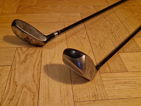 Callaway golf Big Bertha 5:a och Open GT Carbontop