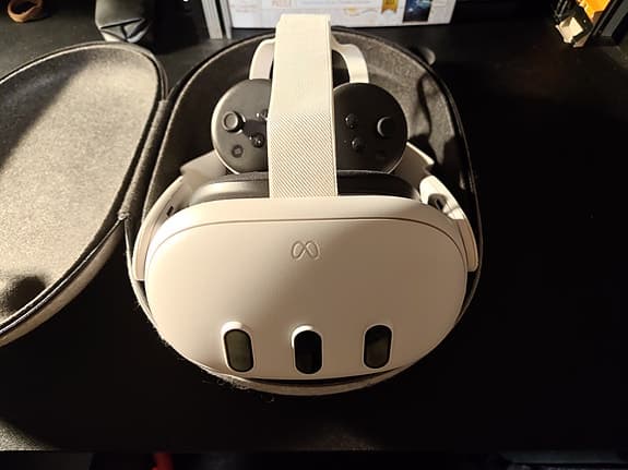 Meta Quest 3 VR-headset med tillbehör