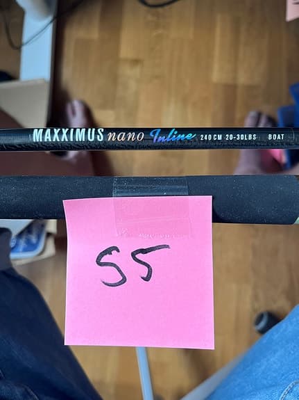 Maxximus Nano Inline båtspö 20–30 lbs