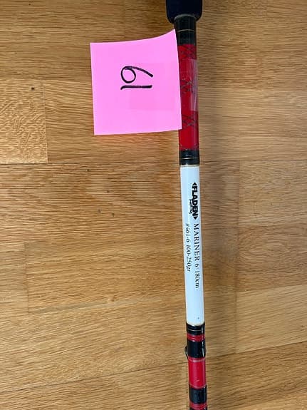 Fladen Maxximus Marine spö röd/vit