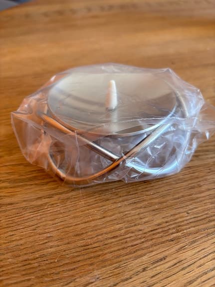 Ny Georg Jensen ljusstake Glow för blockljus, oanvänd