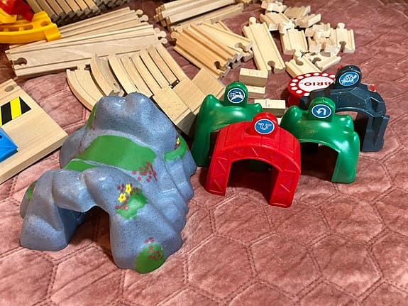 Brio tågset och figurer