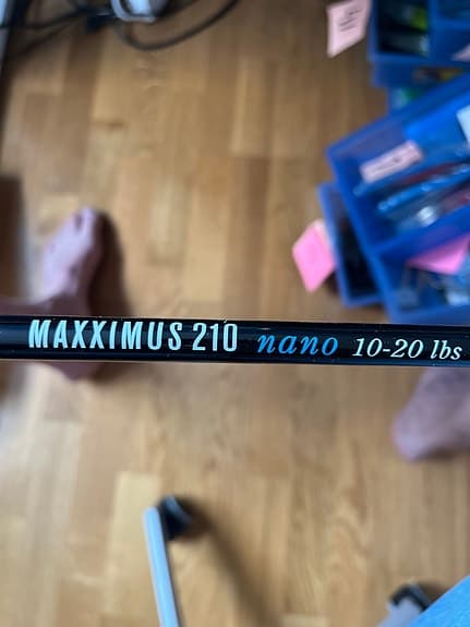 Maxximus 210 Nano fiskespö 10–20 lbs
