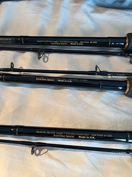 Daiwa spö 3 kit + väska
