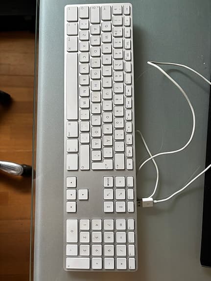Apple tangentbord (svenska bokstäver),  som ny