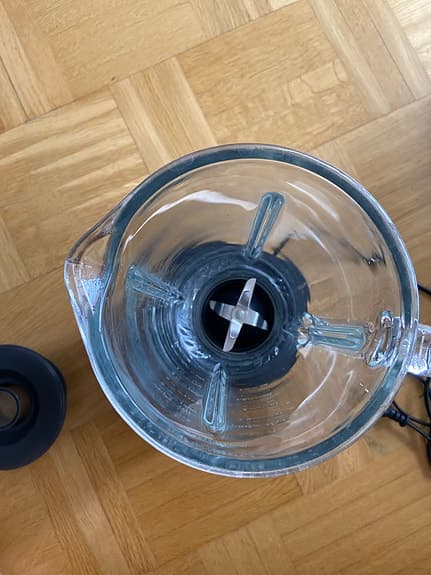 Philips mixer blender med glaskanna