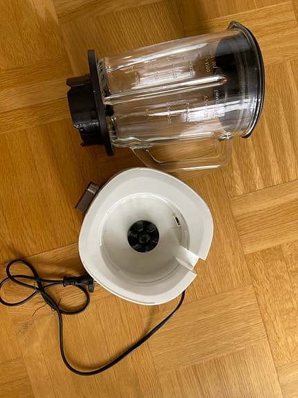 Philips mixer blender med glaskanna