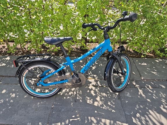 Crescent barncykel 16" blå - 2024