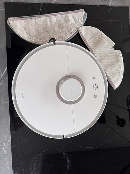 Roborock robotdammsugare S502 vit med våtmopp