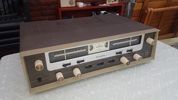 Pioneer SM G-204 receiver med rör