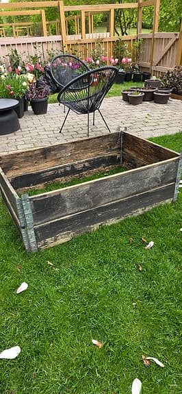 Träram / pallkrage för odling