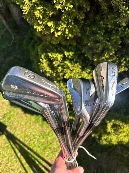 PowerBilt järnset golfklubbor 3-10 + SW